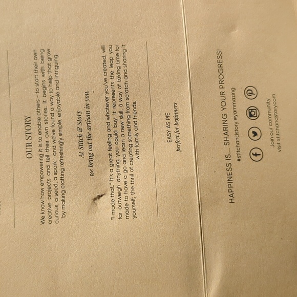 Stitch & Story Chunky Cable Headband Knitting Kit Merino - Picture 7 of 7